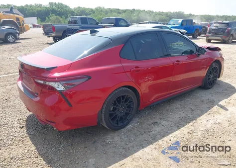 2021 Toyota Camry Xse Awd из США, поврежденный, VIN 4T1K61BK9MU031558